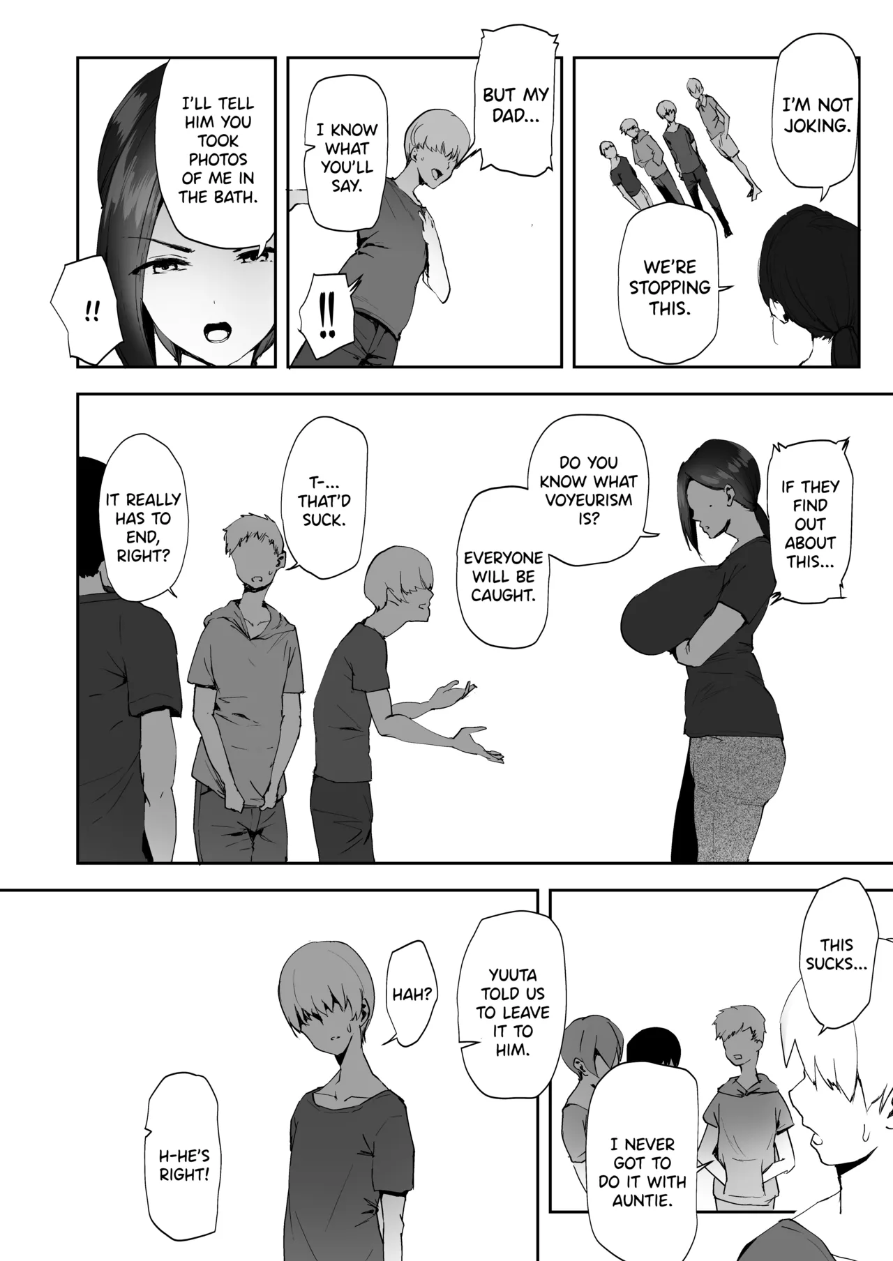 Hentai Manga Comic-AV Play 2 ~Big-breasted housewife falls for a bratty dick~-Read-15